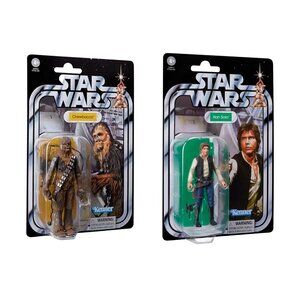 Star Wars - Chewbacca and Han Solo The VINTAGE Collection x2 figures set